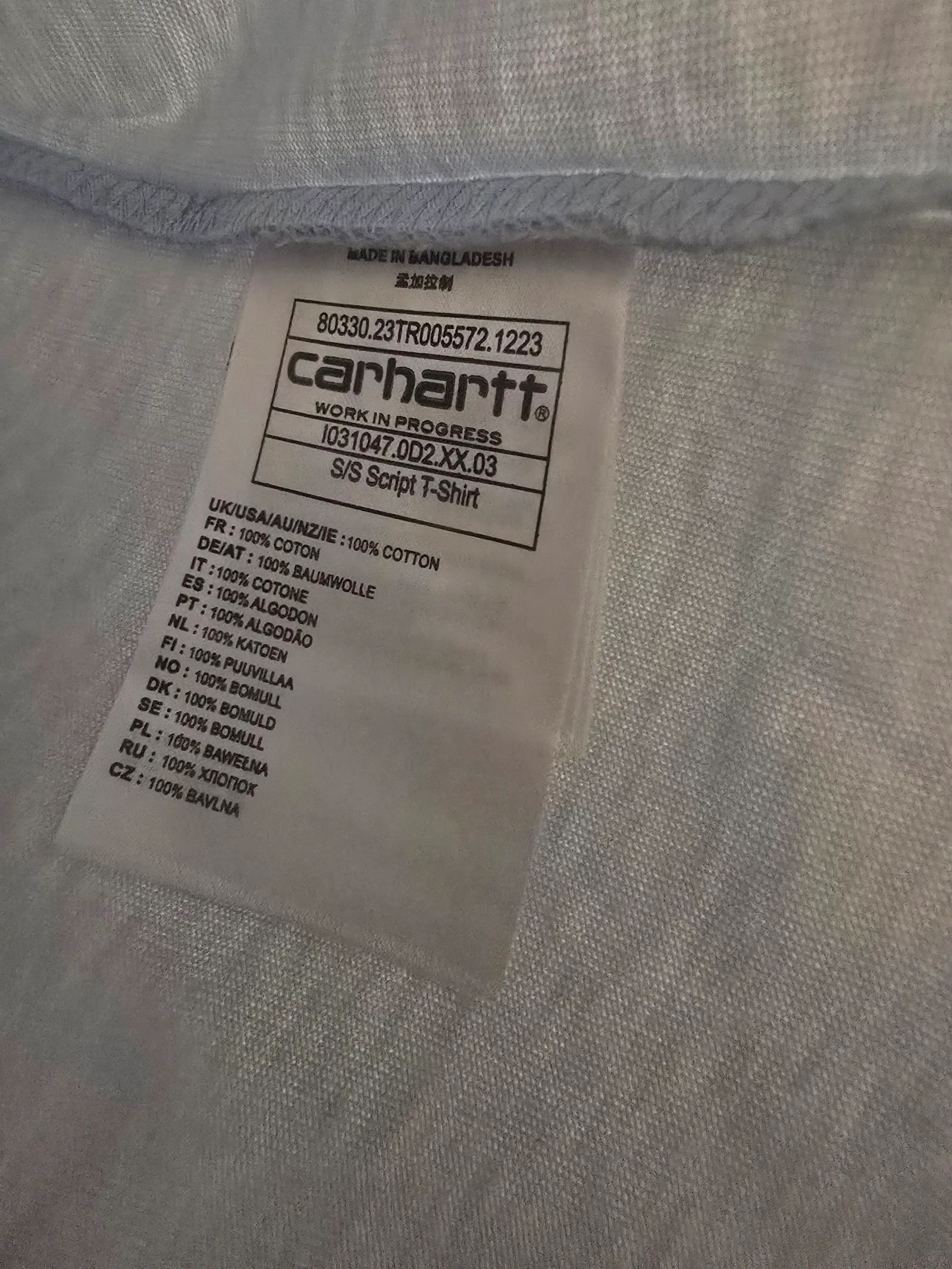 Camiseta Carhartt – photo 5